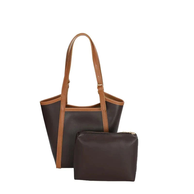 Sac cabas vert mini pour femme, bandoulière amovible, style urbain et moderne en cuir vegan