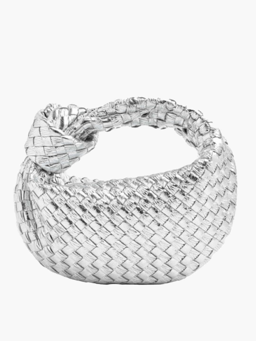 Mini sac tissé élégant pour femme, design raffiné, accessoire mode compact et très chic.