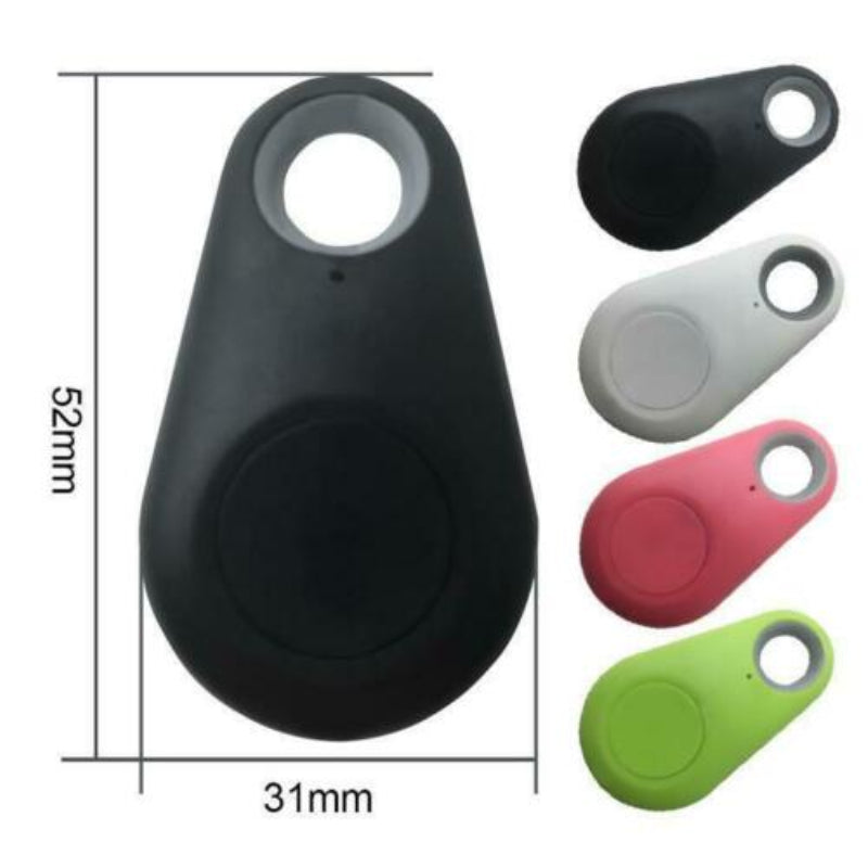 Traceur GPS anti-perte pour enfants et animaux, fixable au collier ou aux vêtements, garantissant leur sécurité.