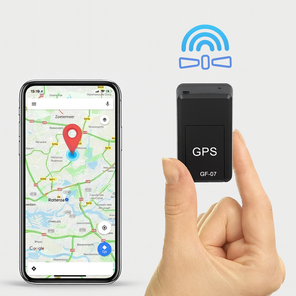 Mini traceur GPS magnétique pour véhicule, suivi en temps réel, sécurité antivol voiture/moto.
