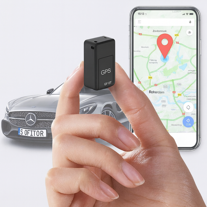 Traceur GPS autonome avec aimant puissant pour suivi de véhicules, idéal pour la sécurité et localisation.