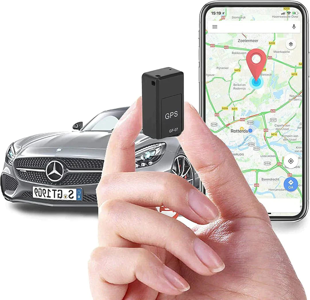 Mini traceur GPS magnétique. Suivi voiture, moto, vélo. Discret, sans abonnement.