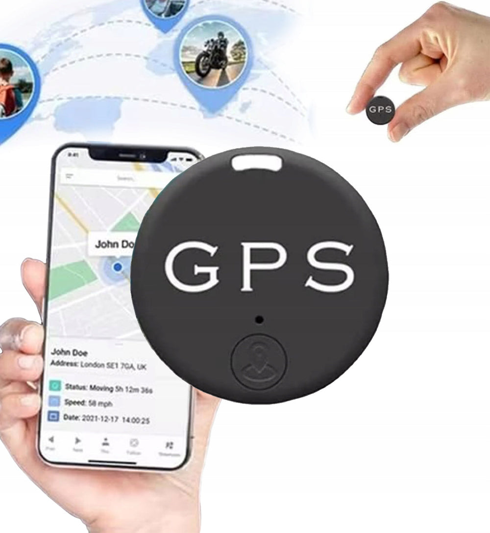 "Mini tracker GPS magnétique compact pour suivi en temps réel, fixable sur métal, parfait pour sécurité et discrétion."