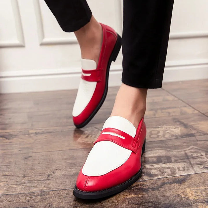 Mocassins homme pour un look habillé, alliant élégance et facilité d'enfilage.