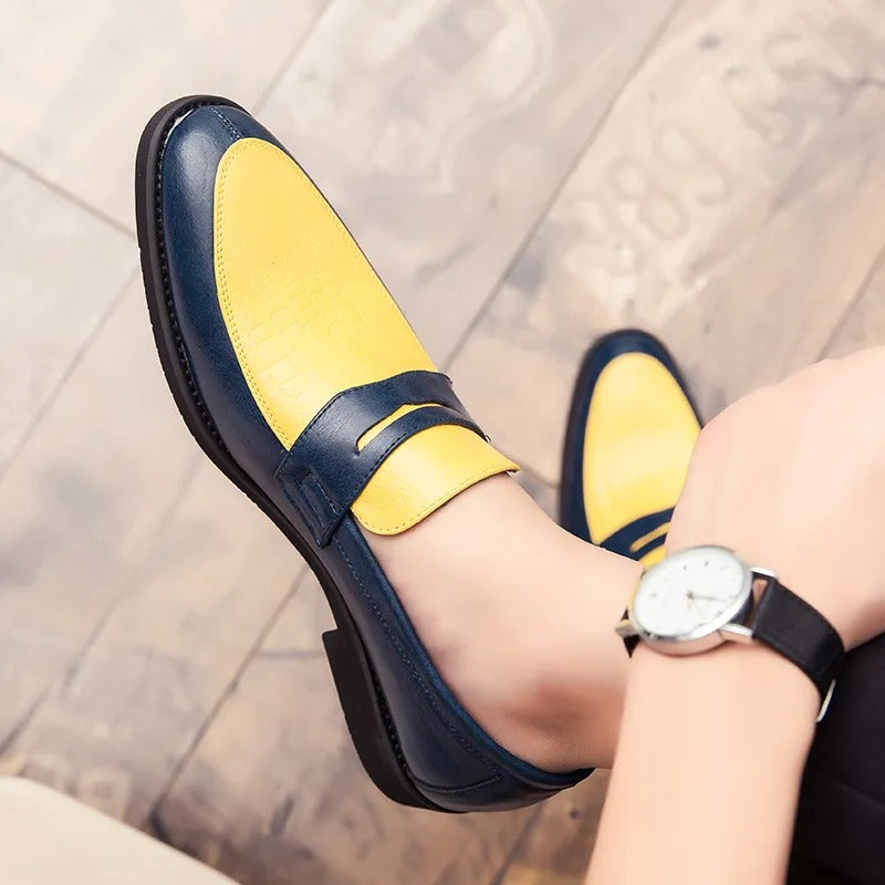 Mocassins homme classiques, chaussures idéales pour un style distingué et durable.
