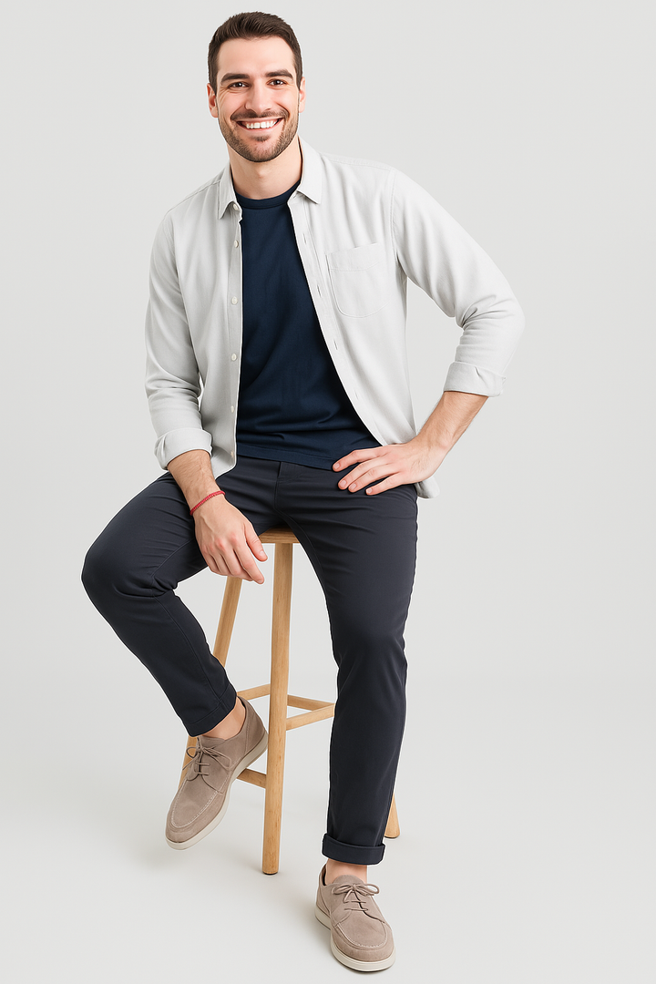 Mocassins homme en cuir, élégants et confortables.  Chaussures polyvalentes pour le travail ou les sorties.