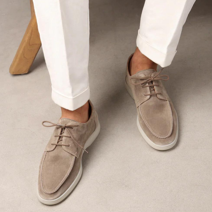 Mocassins homme en cuir, élégants et confortables.  Chaussures polyvalentes pour le travail ou les sorties.