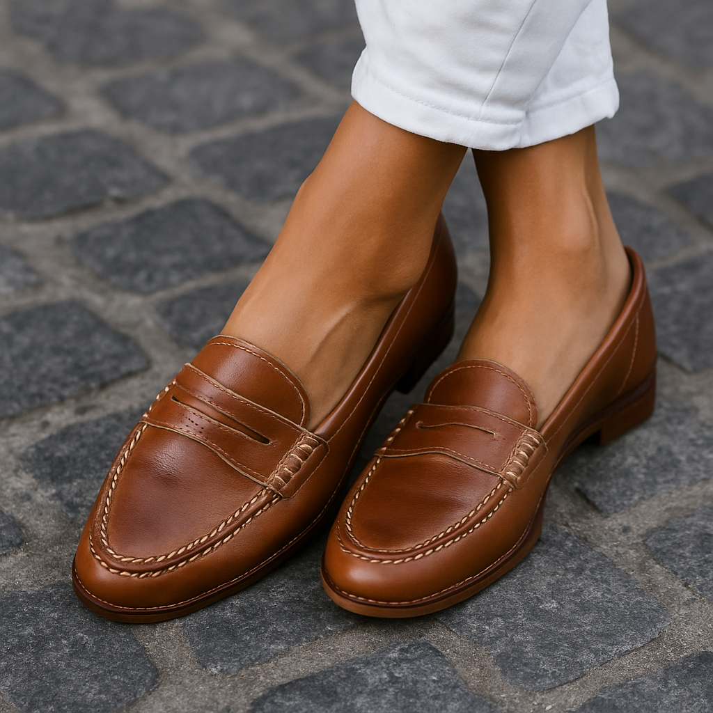 Mocassins femmes élégants et souples, idéaux pour le bureau ou une sortie décontractée. Confort et style assurés.