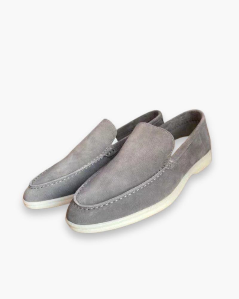"Mocassins pour homme élégants en cuir, style classique, confortables avec semelle moelleuse, parfaits pour toutes occasions.