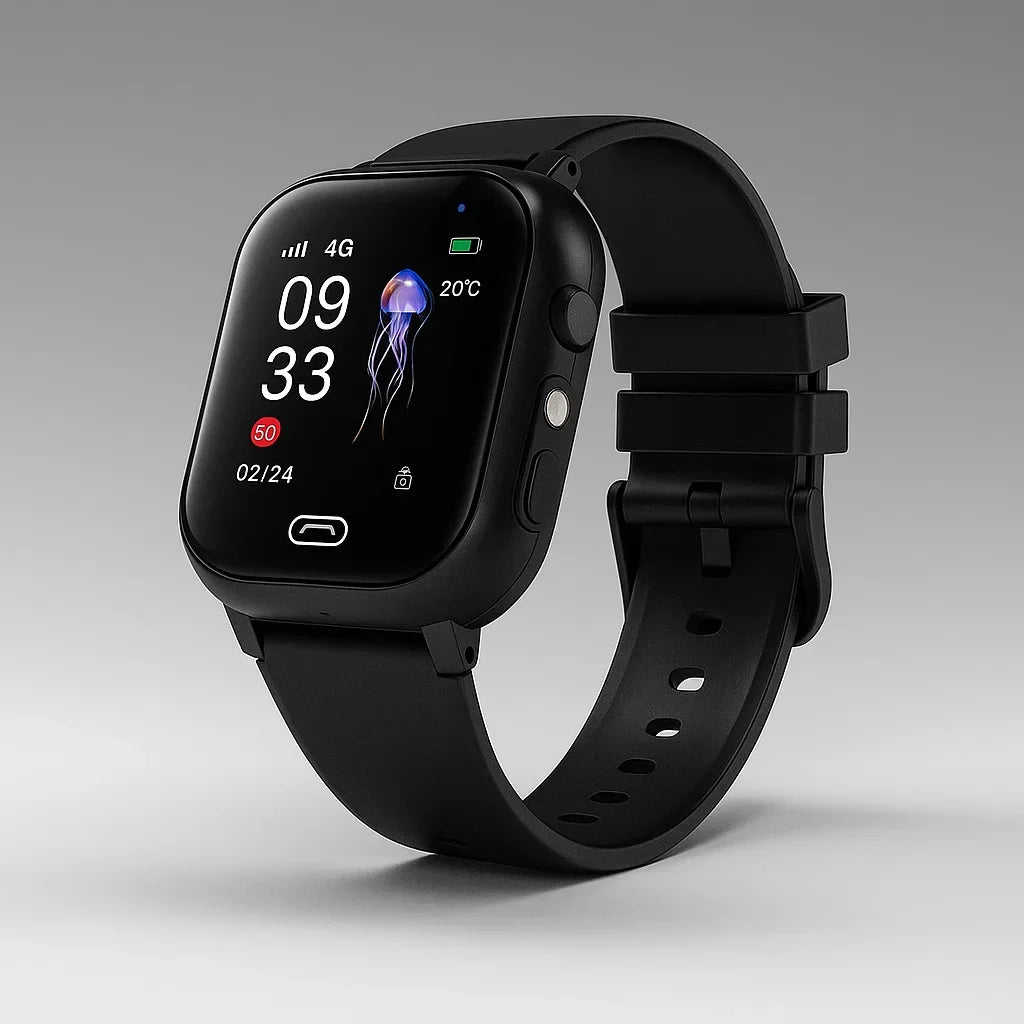 Gadget enfant: montre connectée GPS avec appels vidéo HD, moniteur d'activité et géorepérage pour parents.