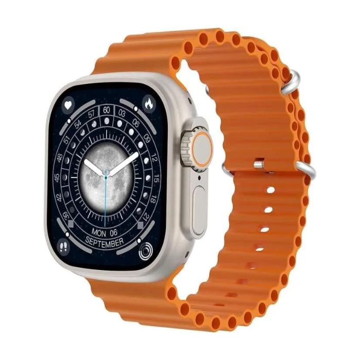 Montre connectée élégante, écran tactile, suivi activité, notifications.