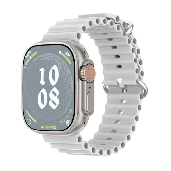 Montre connectée élégante, écran tactile, suivi activité, notifications.