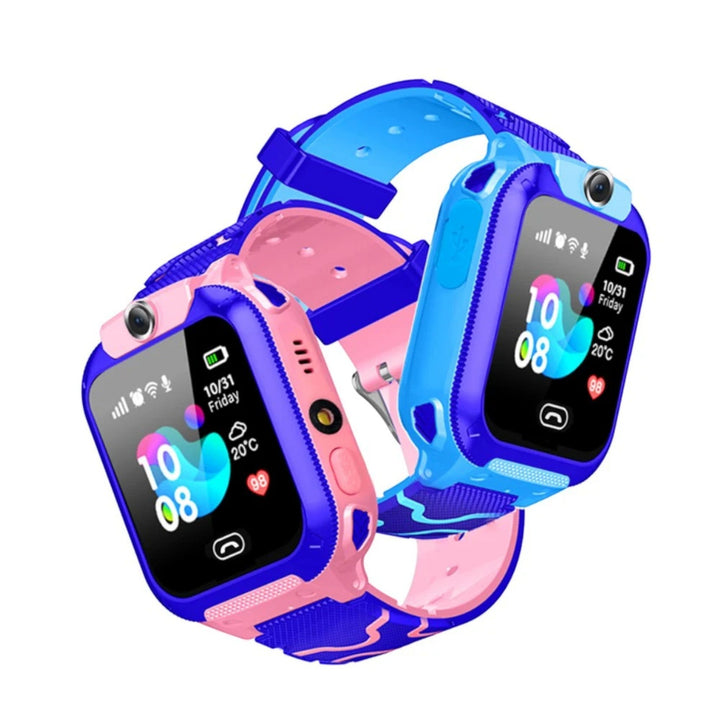 Montre connectée enfant GPS.  Appels, SOS, localisation. Sécurité et design attrayant.