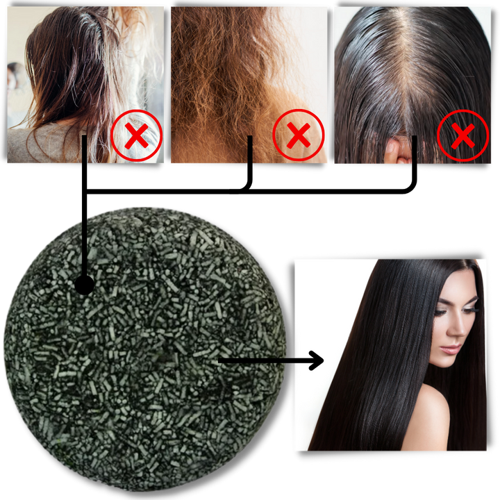 Shampooing naturel pour cheveux foncés

 - Ozerty