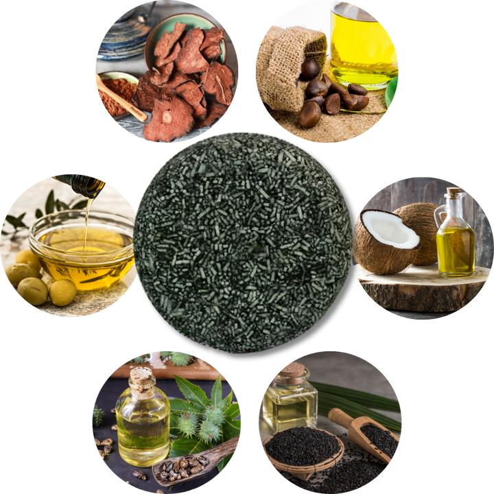 Shampooing naturel pour cheveux foncés

 - Ozerty
