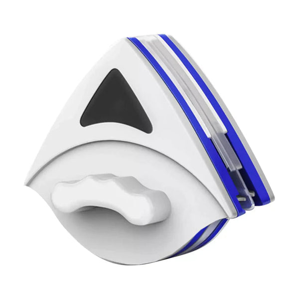 Nettoyeur de vitres magnétique double face. Nettoyage rapide et efficace des deux côtés simultanément.