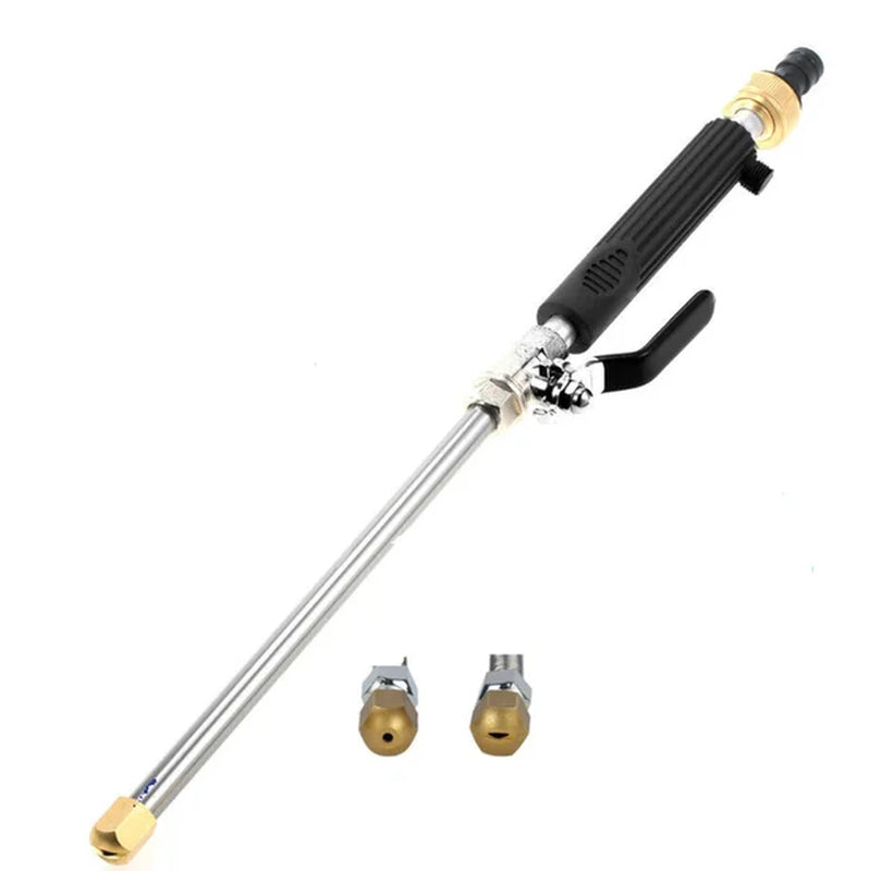 "Nettoyeur haute pression JetSpray éliminant la saleté tenace avec long jet puissant, construction robuste et design ergonomi