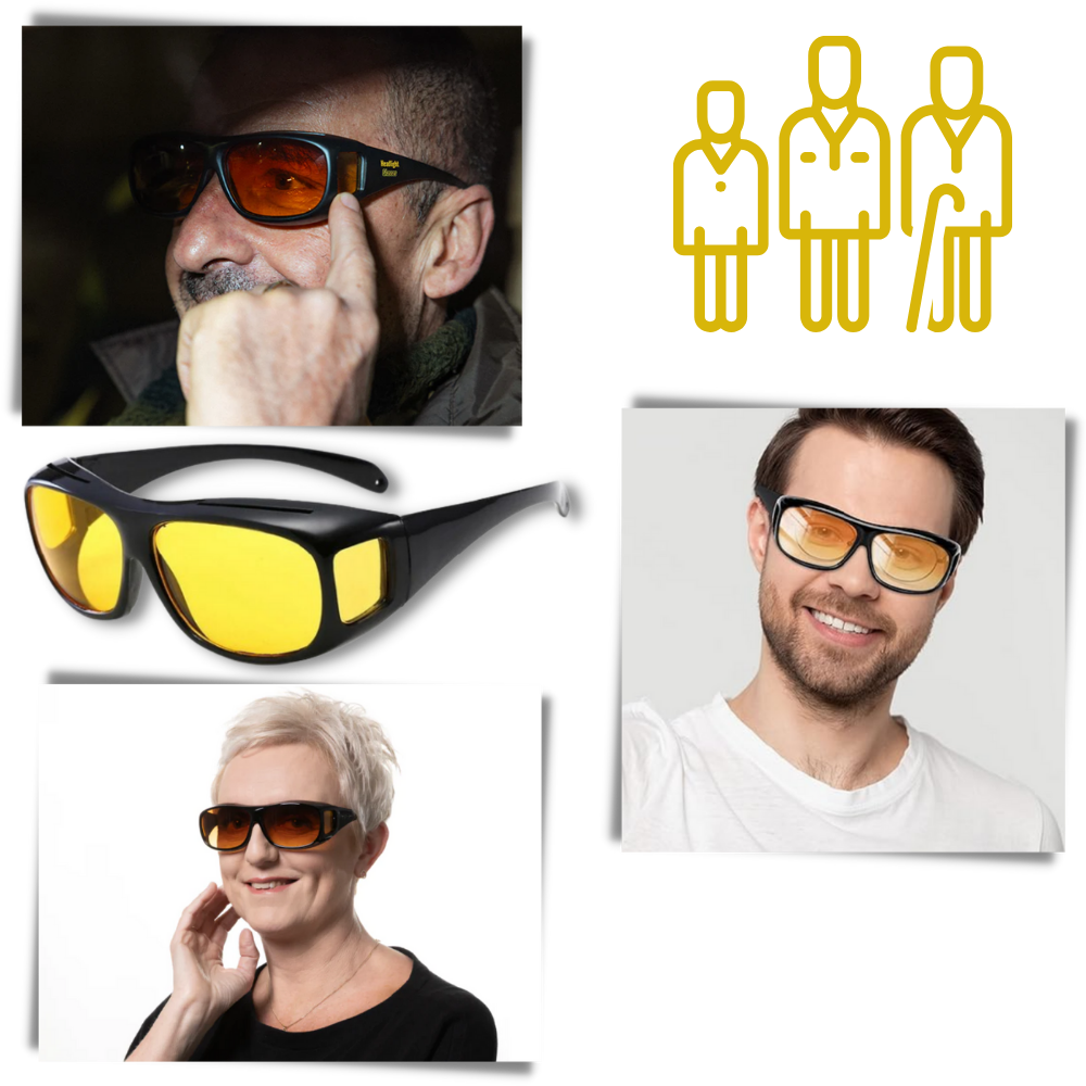 Lunettes de clarté pour la conduite de nuit

 - Ozerty