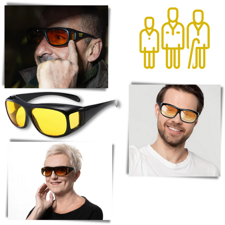 Lunettes de clarté pour la conduite de nuit

 - Ozerty