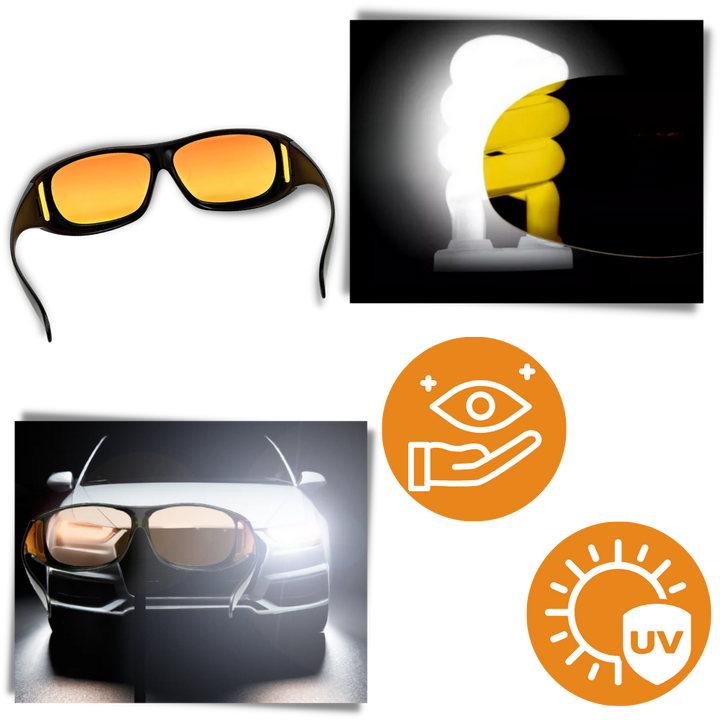 Lunettes de clarté pour la conduite de nuit

 - Ozerty