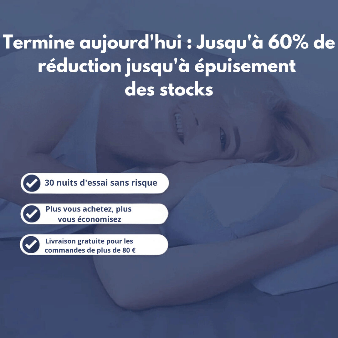Oreiller orthopédique ergonomique blanc avec soutien cervical pour un confort optimal et hypoallergénique.