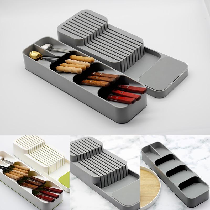 Organisateur de tiroirs pour couverts. Rangement cuisine gain de place.  Design ergonomique,  facile à nettoyer.