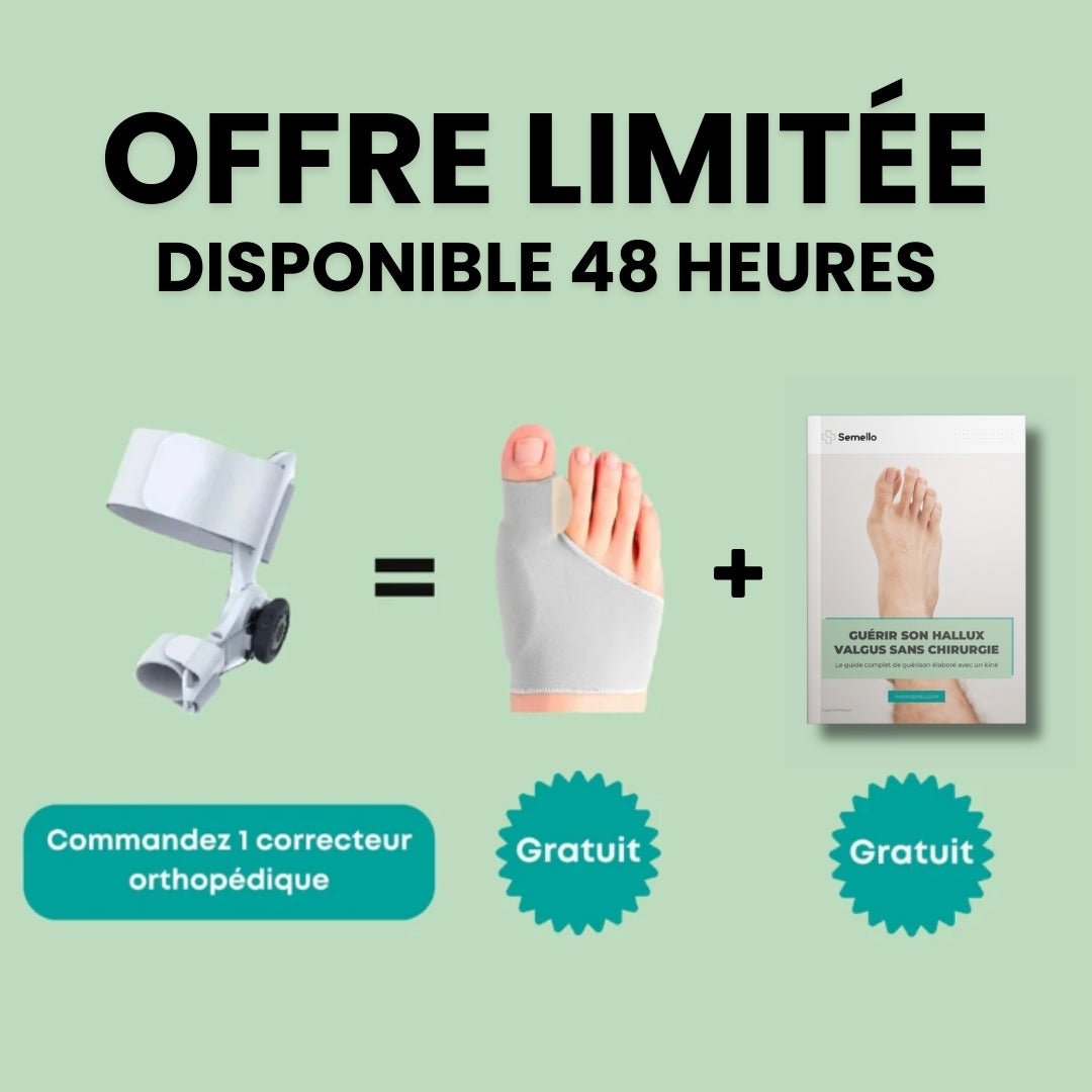 "Orthèse correctrice hallux valgus beige, ajustable, soulagement douleur et confort optimal pour gros orteil."