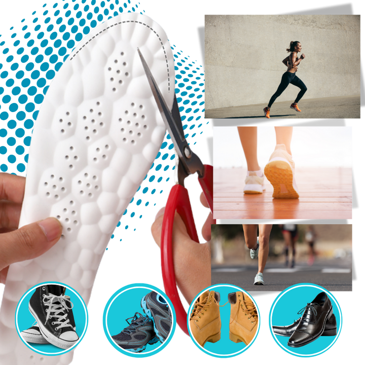 Semelles orthopédiques à mémoire de forme - Ozerty