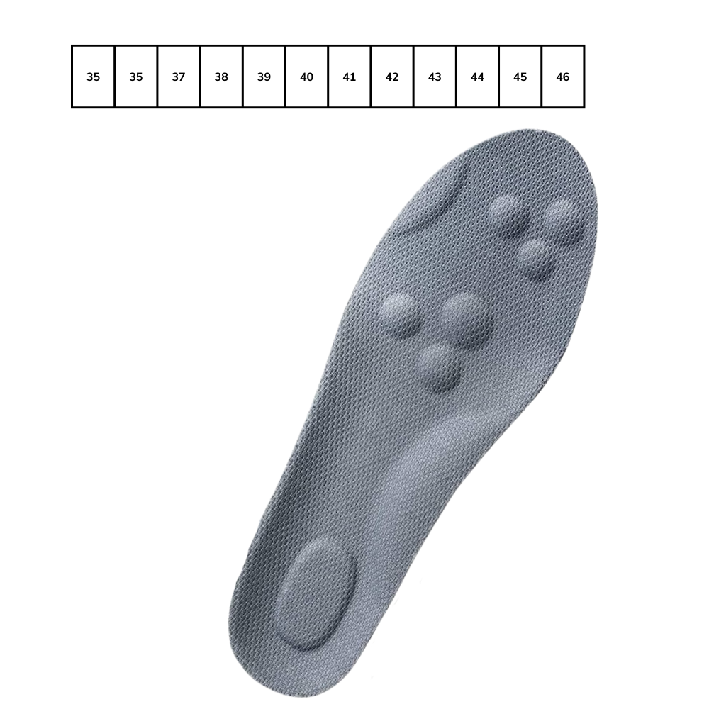 Semelles orthopédiques à mémoire de forme - Ozerty