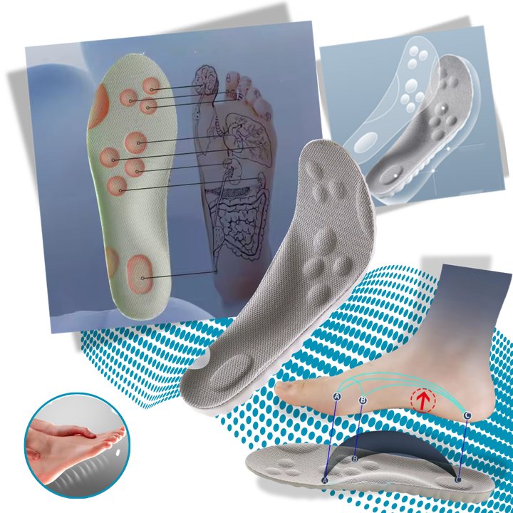 Semelles orthopédiques à mémoire de forme - Ozerty
