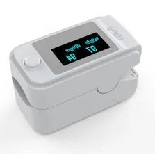 Oxymètre de doigt digital: mesure précise SpO2 et pouls.  Affichage clair, compact et facile à utiliser.