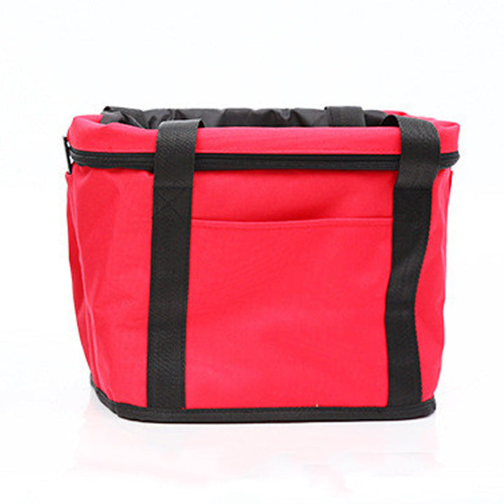 Panier vélo chien robuste, fixation renforcée, tissu Oxford. Sécurité et style pour balades canines.