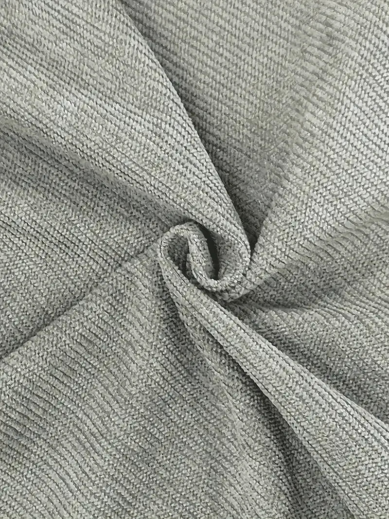 Pantalon ample homme gris, coupe décontractée, confort et style.