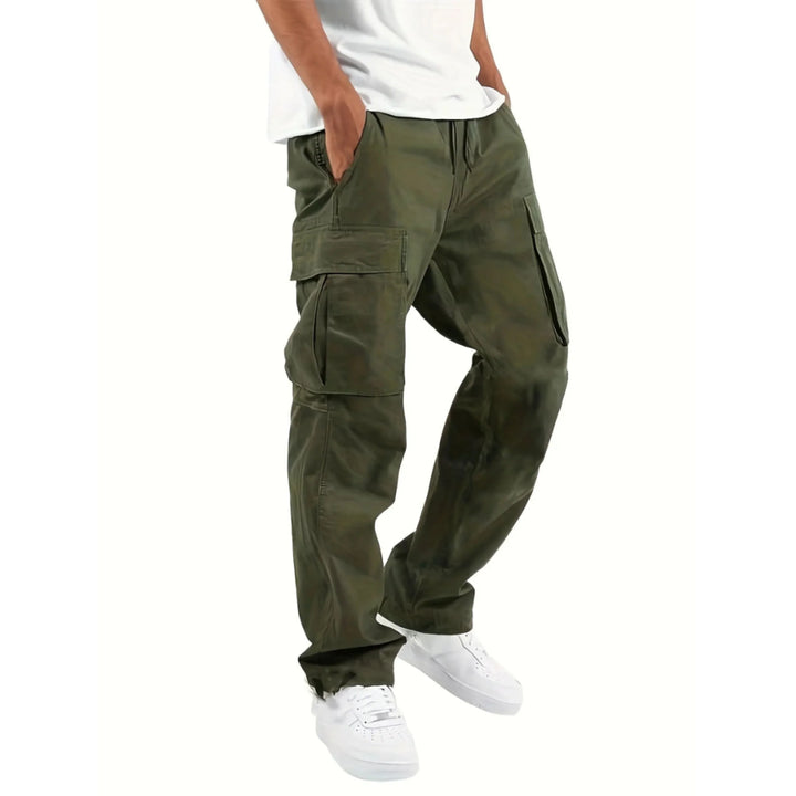 Pantalon cargo homme Lance résistant, avec poches latérales pratiques, parfait pour les loisirs et l'extérieur.