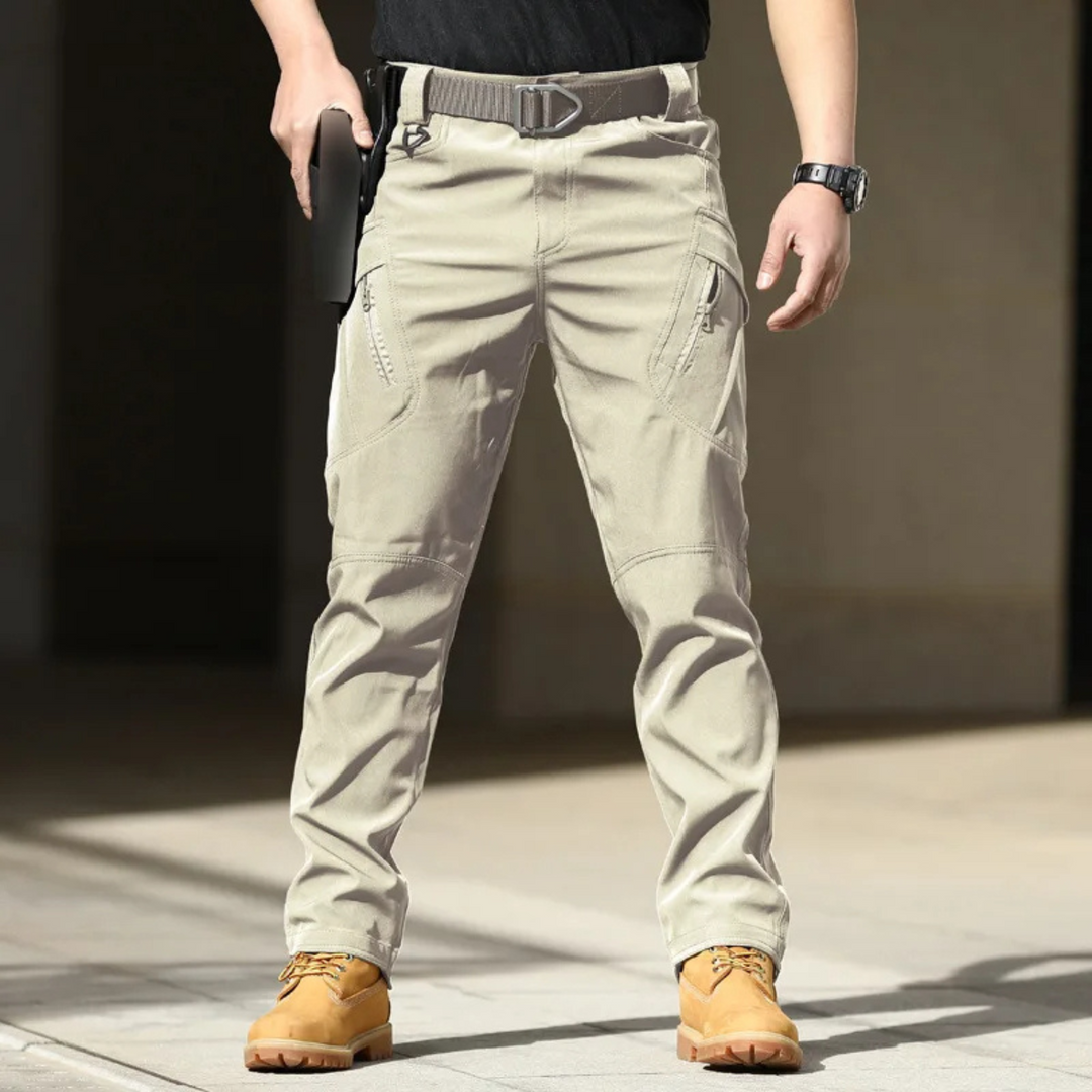 Pantalon cargo homme ultra confortable, tissu respirant, multipoches, idéal pour le quotidien actif.