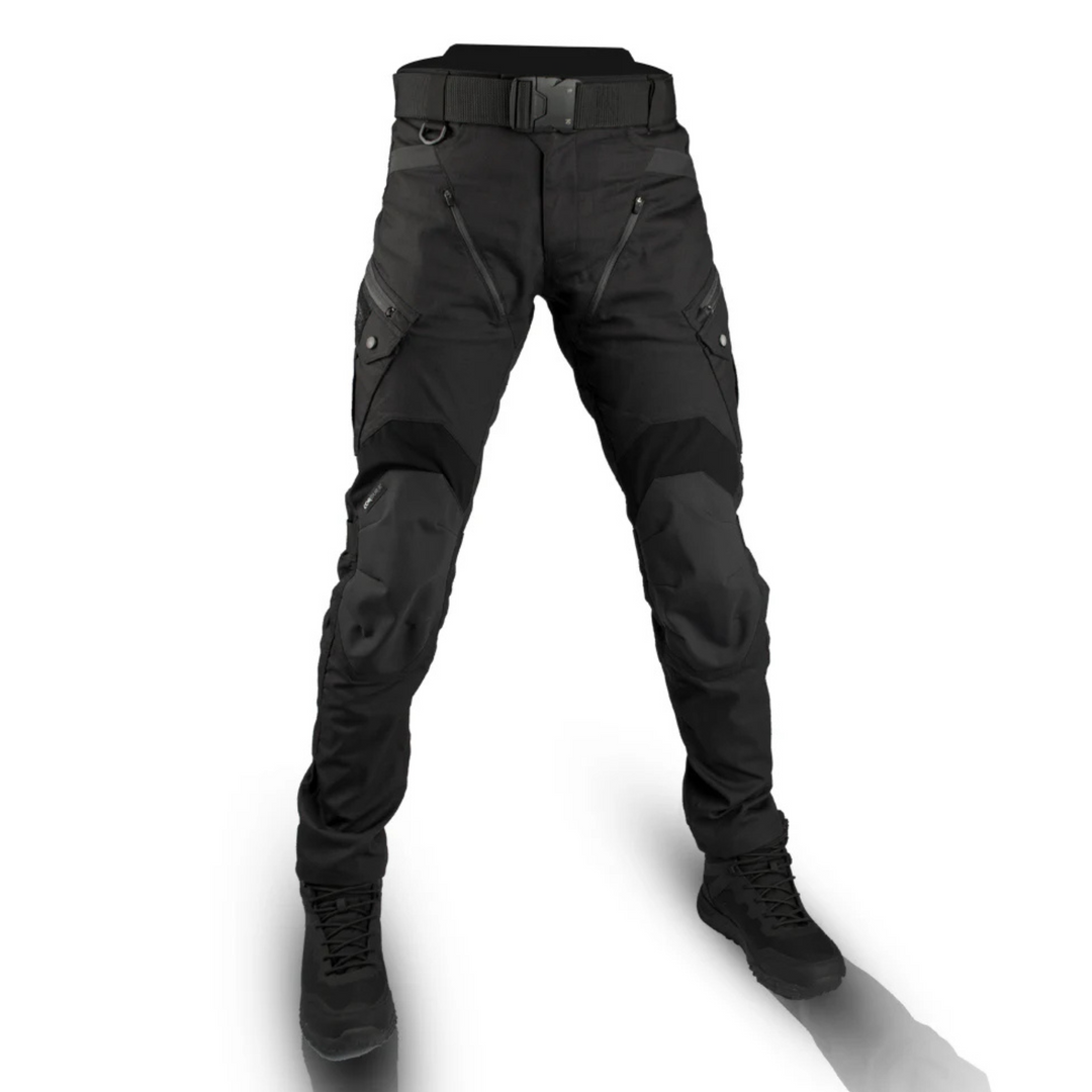 Pantalon cargo décontracté homme gris, alliant confort quotidien et durabilité, parfait pour les aventures urbaines.