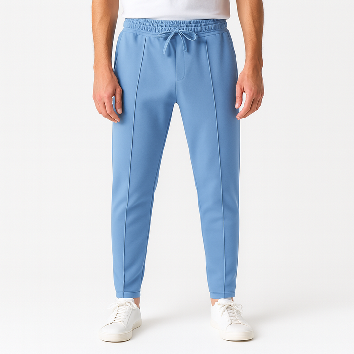 Pantalon chic homme moderne, décontracté et stretch, parfait pour le quotidien.