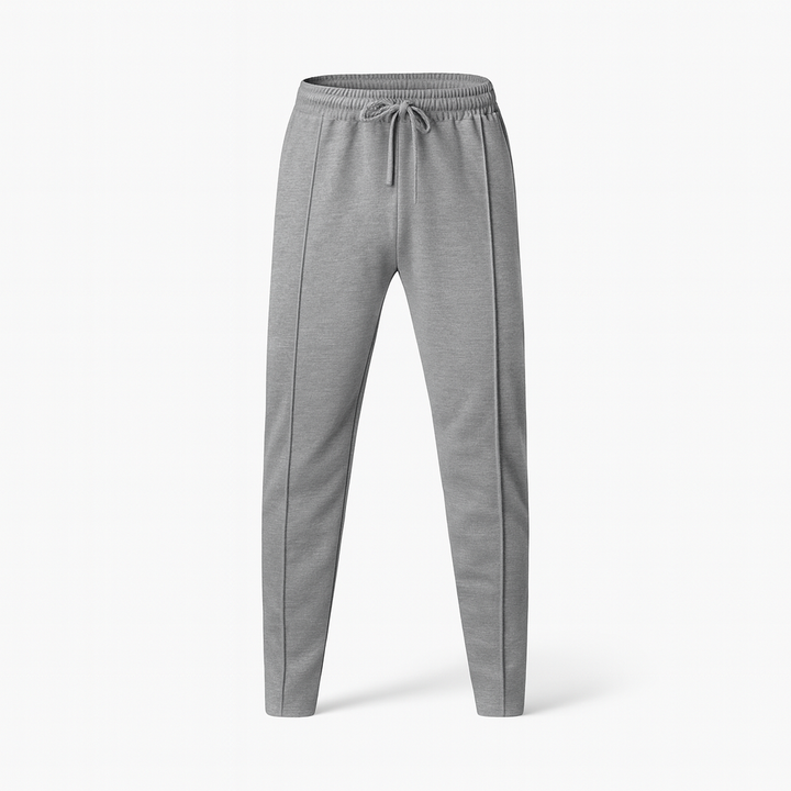 Pantalon homme confortable, coupe moderne et stretch, parfait pour la mode masculine.