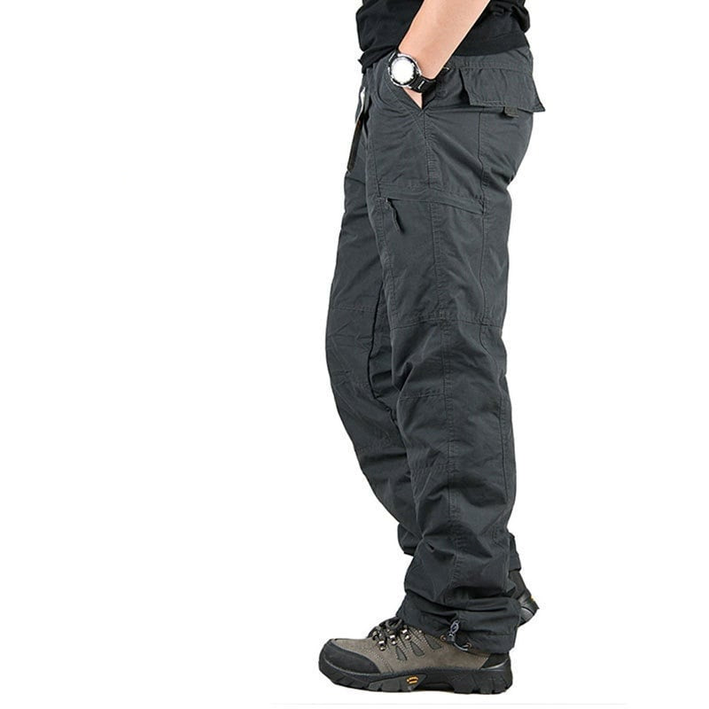 Pantalon d'hiver doublé pour homme, offrant chaleur optimale et confort résistant au froid.