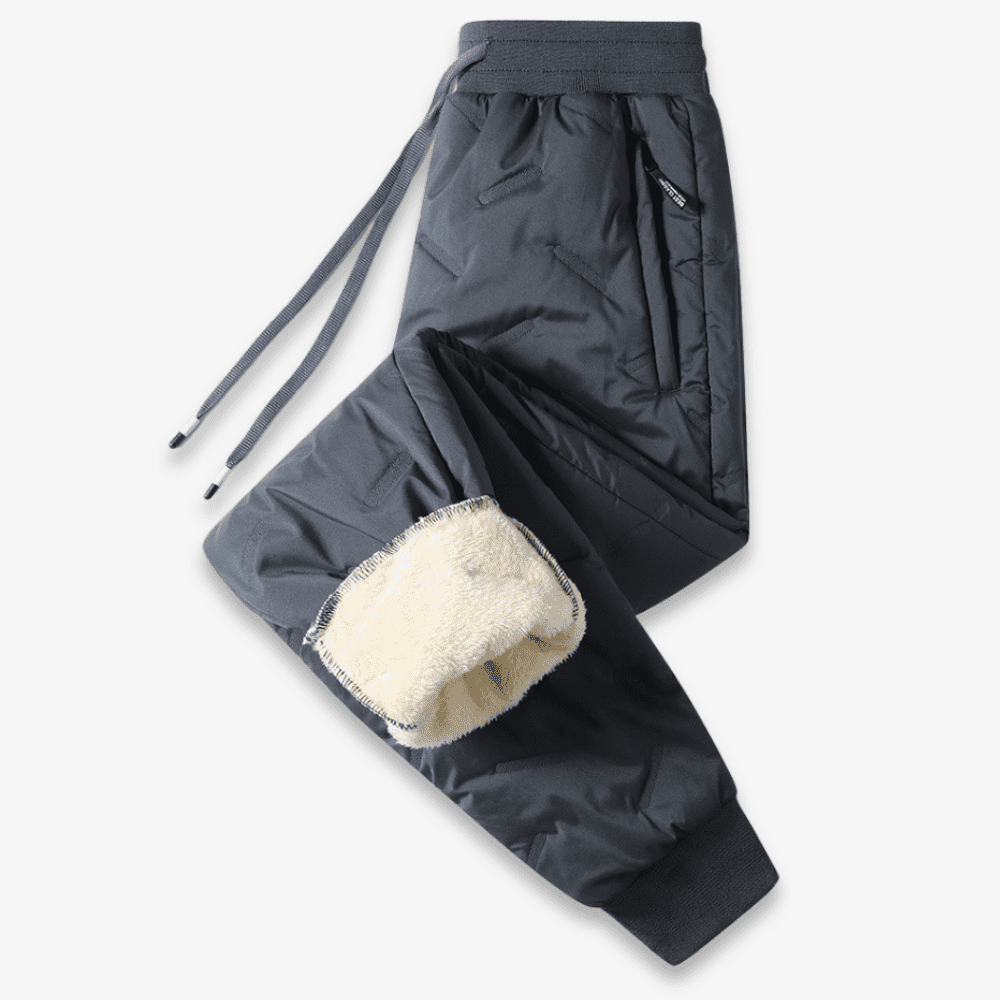 Pantalon femme thermique confort et style, doublé pour l'hiver. Vêtement chaud, élégant, indispensable mode femme.