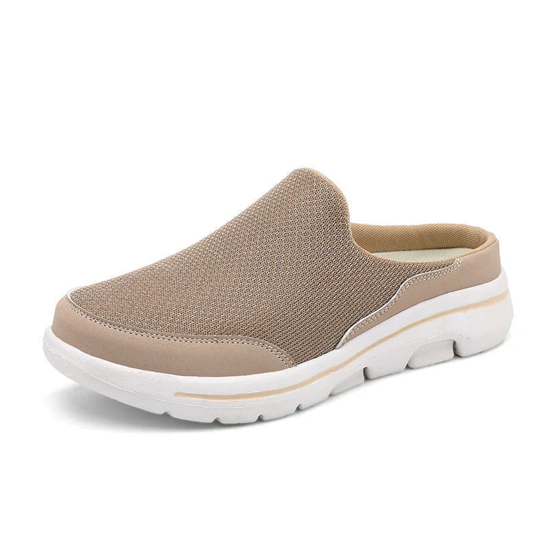 Pantoufles homme, confort luxueux. Design élégant, coton respirant. Chaussons doux pour la maison.