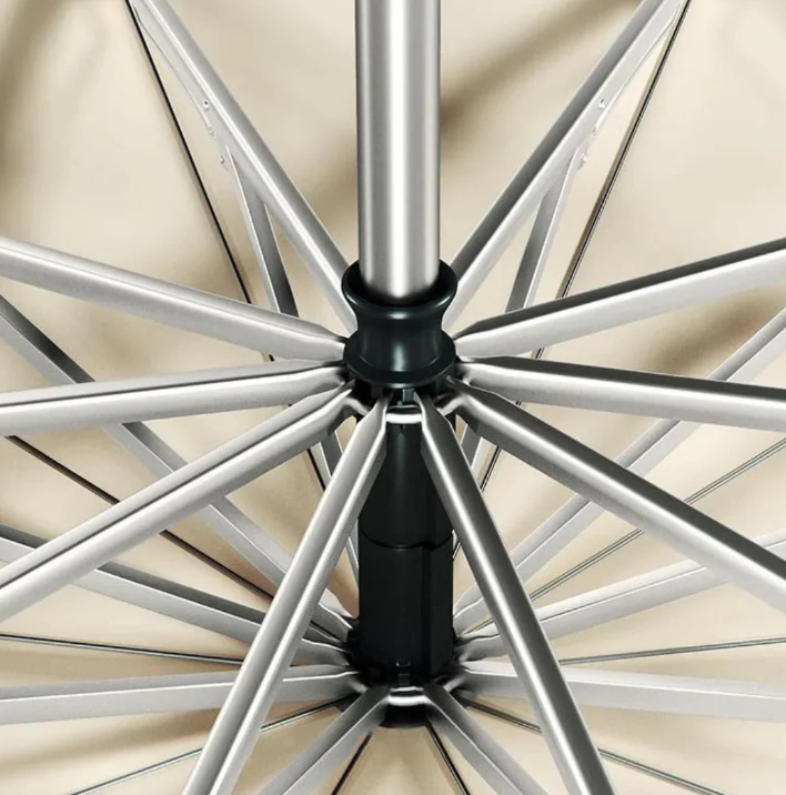 Parapluie anti-tempête réfléchissant, robuste et élégant. Protection optimale contre la pluie et le vent. Visibilité accrue d