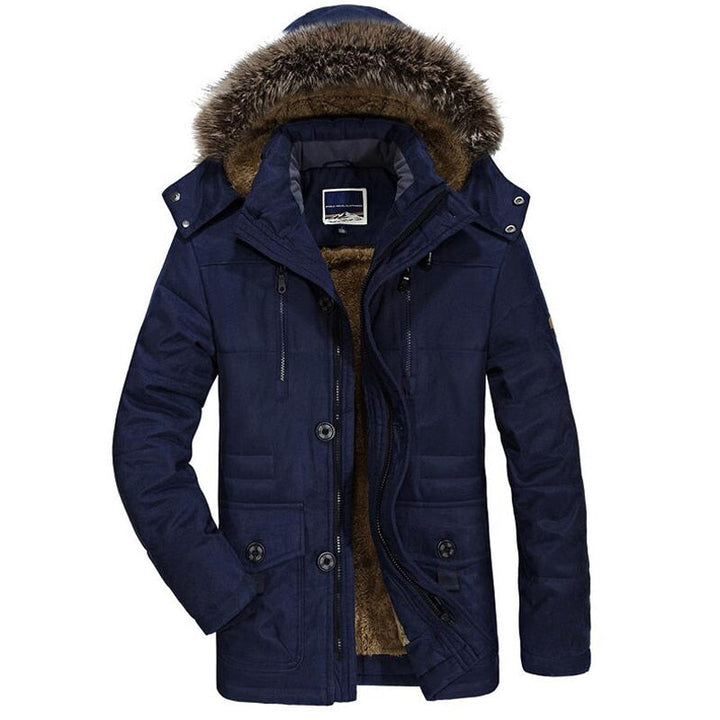 Parka homme polyvalente: imperméable, respirante, doublure polaire. Parfaite pour l'hiver et les activités.