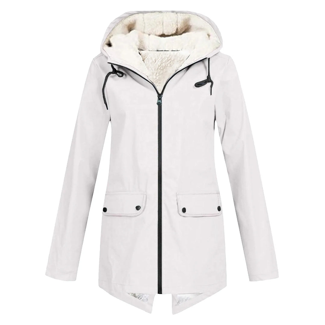 Parka à capuche longue femme, veste chaude et élégante pour l'hiver, style moderne et confort optimal.