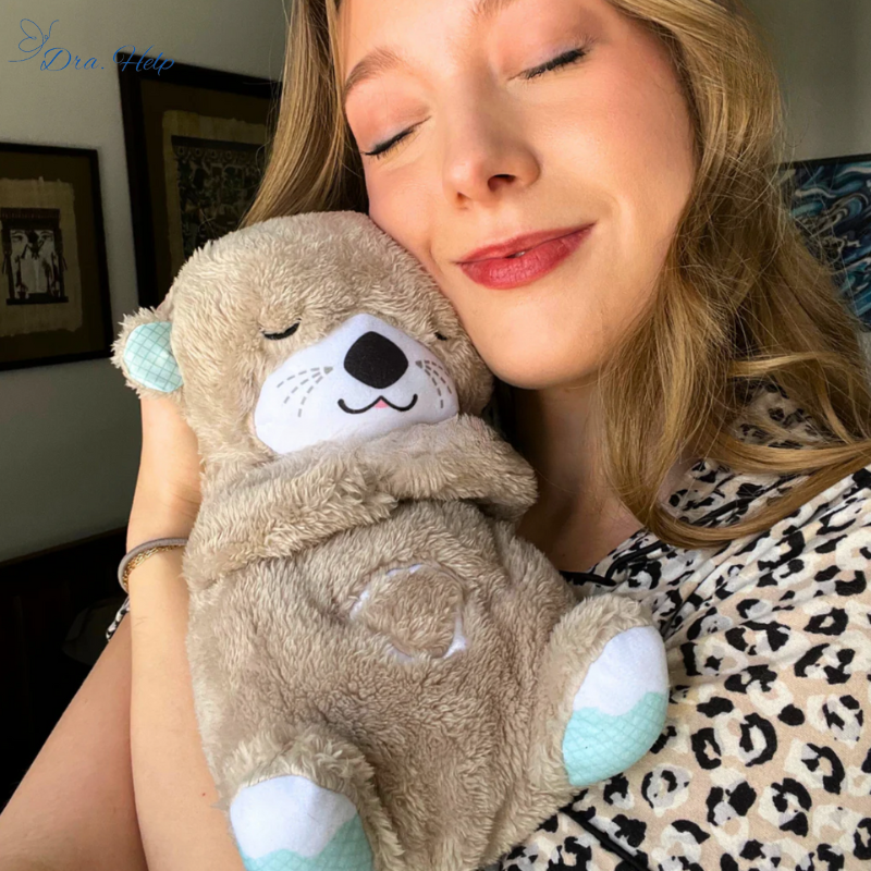 Peluche anti-stress douce et apaisante. Idéale pour réduire l'anxiété et favoriser le sommeil.  Confort velouté.