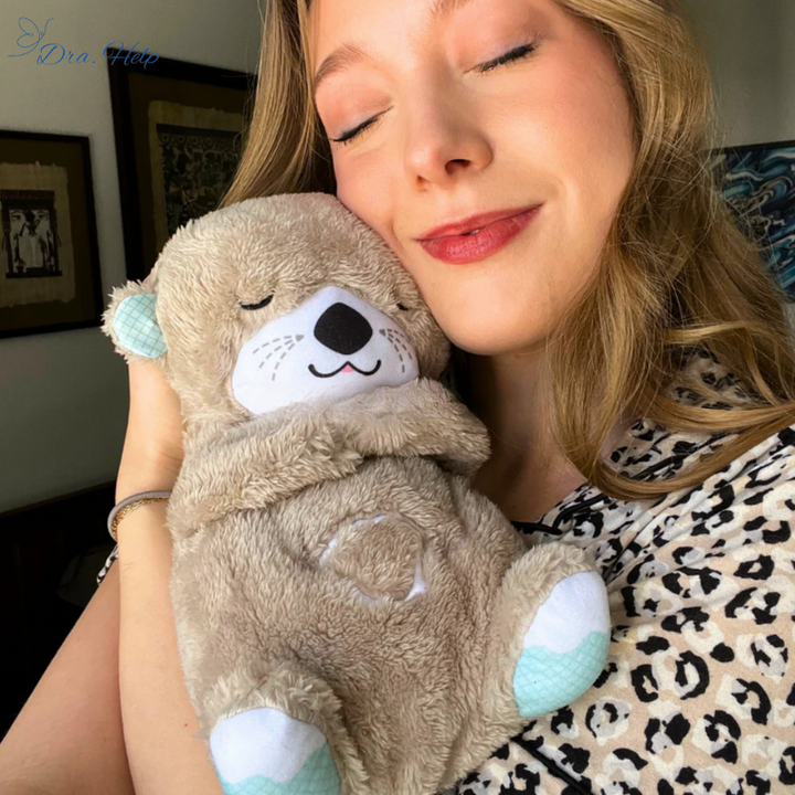 Peluche anti-stress douce et apaisante. Idéale pour réduire l'anxiété et favoriser le sommeil.  Confort velouté.