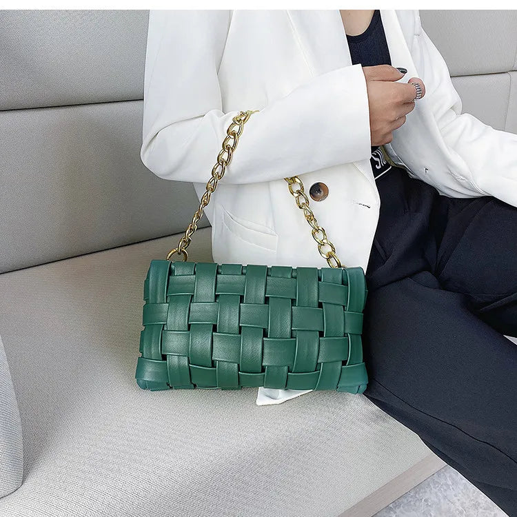 Sac à main compact Anita avec bandoulière, idéal pour femme, accessoire mode polyvalent en cuir PU.