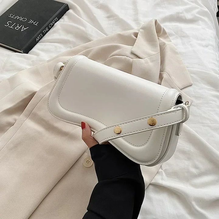 Petit sac à main polyvalent pour femmes, en similicuir, idéal comme sac à épaule ou bandoulière.