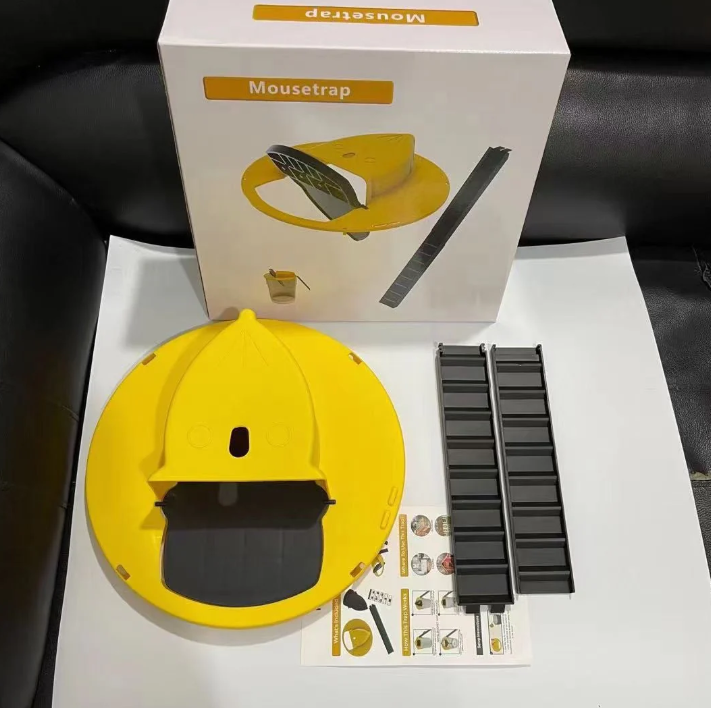 Piège à souris automatique, réinitialisation automatique, hygiénique. Capture efficace et sans contact direct.
