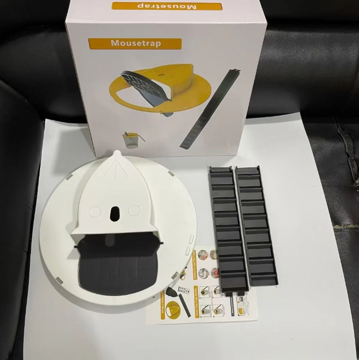 Piège à souris automatique, réinitialisation automatique, hygiénique. Capture efficace et sans contact direct.